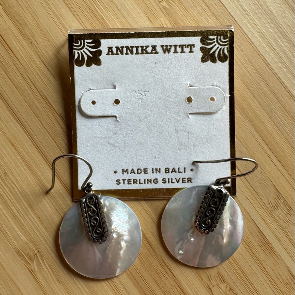 Annika Witt Sterling Silver Earrings